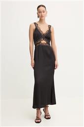 ΦΟΡΕΜΑ MIMI DRESS WITH STUD TRIM ΧΡΩΜΑ: ΜΑΥΡΟ, NFDDR1658 NEVER FULLY