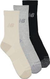 ΑΘΛΗΤΙΚΕΣ ΚΑΛΤΣΕΣ ACTIVE CUSHION CREW SOCKS 3 PACKS NEW BALANCE