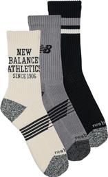 ΑΘΛΗΤΙΚΕΣ ΚΑΛΤΣΕΣ ACTIVE LIFESTYLE GRAPHIC CREW SOCKS 3 PACKS NEW BALANCE