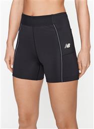 ΑΘΛΗΤΙΚΟ ΣΟΡΤΣ Q SPEED SHAPE SHIELD FITTED SHORT WS33283 ΜΑΥΡΟ SKINNY FIT NEW BALANCE