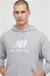 ΜΠΛΟΥΖΑ ΧΡΩΜΑ: ΓΚΡΙ, ΜΕ ΚΟΥΚΟΥΛΑ NEW BALANCE