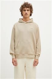 ΜΠΛΟΥΖΑ WAFFLE KNIT HOODIE ΧΡΩΜΑ: ΜΠΕΖ, ΜΕ ΚΟΥΚΟΥΛΑ, MT43519SOT NEW BALANCE