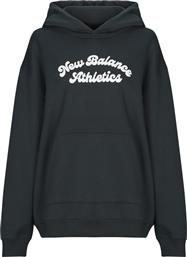 ΦΟΥΤΕΡ LINEAR HERITAGE FLEECE LONG HOODIE NEW BALANCE