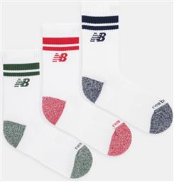 ΚΑΛΤΣΕΣ 3-PACK ΧΡΩΜΑ: ΑΣΠΡΟ, LAS35210AS1 NEW BALANCE