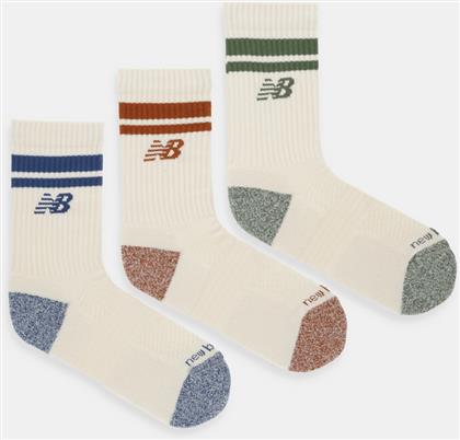 ΚΑΛΤΣΕΣ 3-PACK ΧΡΩΜΑ: ΜΠΕΖ, LAS35210AS3 NEW BALANCE