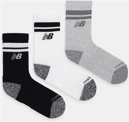 ΚΑΛΤΣΕΣ 3-PACK ΧΡΩΜΑ: ΜΑΥΡΟ, LAS35210AS NEW BALANCE