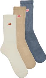 ΚΑΛΤΣΕΣ PATCH LOGO CREW SOCKS 3 PACK NEW BALANCE