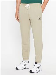 ΠΑΝΤΕΛΟΝΙ ΦΟΡΜΑΣ NB ESSENTIALS SWEATPANT MP33509 ΠΡΑΣΙΝΟ REGULAR FIT NEW BALANCE