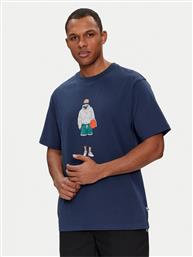 T-SHIRT BASKETBALL STYLE MT41578 ΣΚΟΥΡΟ ΜΠΛΕ RELAXED FIT NEW BALANCE