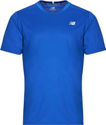 T-SHIRT ΜΕ ΚΟΝΤΑ ΜΑΝΙΚΙΑ CORE RUN SHORT SLEEVES NEW BALANCE