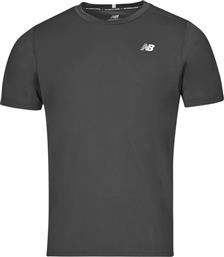 T-SHIRT ΜΕ ΚΟΝΤΑ ΜΑΝΙΚΙΑ CORE RUN SHORT SLEEVES NEW BALANCE