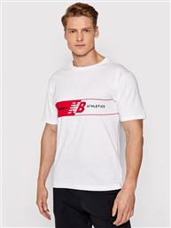 T-SHIRT MT01510 ΛΕΥΚΟ RELAXED FIT NEW BALANCE