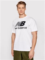 T-SHIRT MT01518 ΛΕΥΚΟ RELAXED FIT NEW BALANCE