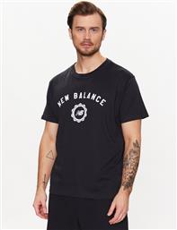 T-SHIRT MT31904 ΜΑΥΡΟ RELAXED FIT NEW BALANCE