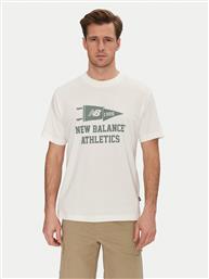 T-SHIRT MT51924 ΛΕΥΚΟ RELAXED FIT NEW BALANCE