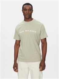 T-SHIRT REIMAGINED GRAPHIC MT51506 ΠΡΑΣΙΝΟ RELAXED FIT NEW BALANCE
