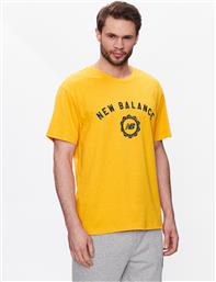 T-SHIRT SPORT SEASONAL GRAPHIC MT31904 ΚΙΤΡΙΝΟ RELAXED FIT NEW BALANCE