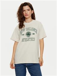 T-SHIRT WT43548 ΚΑΦΕ OVERSIZE NEW BALANCE