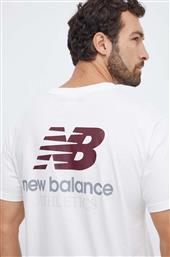 ΒΑΜΒΑΚΕΡΟ ΜΠΛΟΥΖΑΚΙ ΑΝΔΡΙΚΑ, ΧΡΩΜΑ: ΜΠΕΖ NEW BALANCE