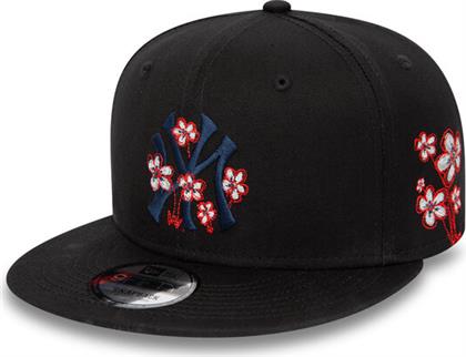 ΚΑΠΕΛΟ JOCKEY FLOWER ICON 950 NYY 60435107 ΜΑΥΡΟ NEW ERA