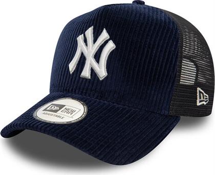 ΚΑΠΕΛΟ JOCKEY MLB CORD TRUCKER NE 60565523 ΣΚΟΥΡΟ ΜΠΛΕ NEW ERA από το MODIVO