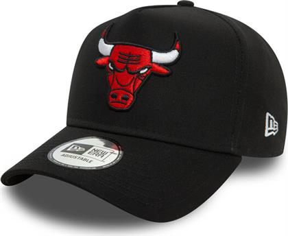 ΚΑΠΕΛΟ JOCKEY PATCH CHICAGO BULLS 9FORTY E-FRAME 60580707 ΜΑΥΡΟ NEW ERA