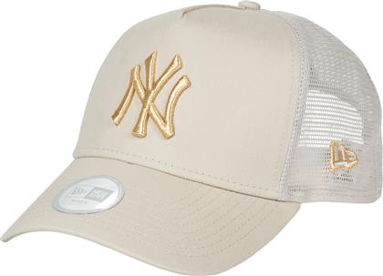 ΚΑΣΚΕΤΟ FEMALE METALLIC TRUCKER NEW YORK YANKEES STNMTG NEW ERA
