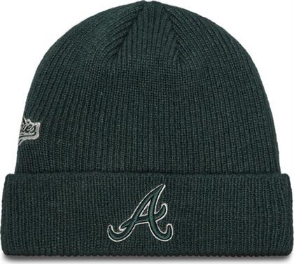 ΣΚΟΥΦΟΣ ATLANTA BRAVES WORLD SERIES PATCH CUFF KNIT BEANIE 60580730 ΠΡΑΣΙΝΟ NEW ERA