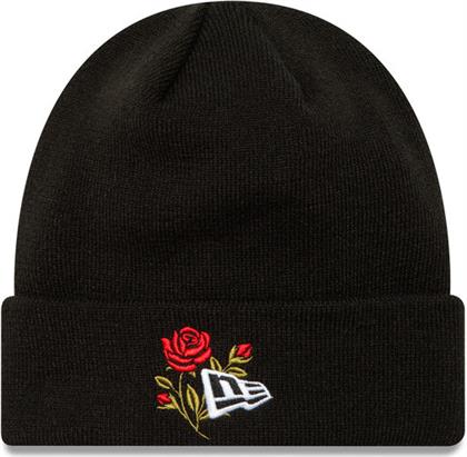 ΣΚΟΥΦΟΣ ROSE ICON CUFF KNIT BEANIE 60580728 ΜΑΥΡΟ NEW ERA