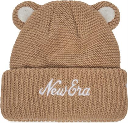 ΣΚΟΥΦΟΣ TEDDY BEAR EARS CUFF KNIT BEANIE 60580794 ΚΑΦΕ NEW ERA