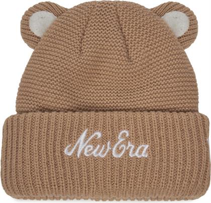 ΣΚΟΥΦΟΣ TEDDY BEAR EARS CUFF KNIT BEANIE 60580864 ΚΑΦΕ NEW ERA