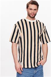 T-SHIRT STRIPE MEDIUM 60332240 ΕΓΧΡΩΜΟ OVERSIZE NEW ERA