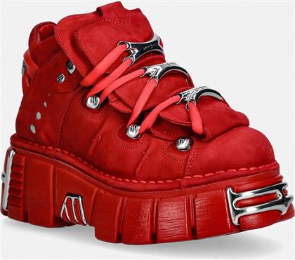 ΣΟΥΕΤ SNEAKERS NOBUCK ROJO, TOWER ROJO PALADIO NEW ROCK