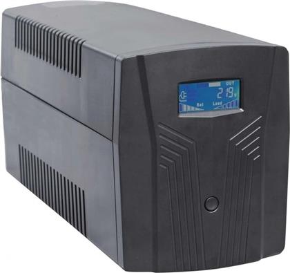 UPS 1500 VA / 900 W ΜΕ AVR, USB, 3 SCHUKO, 2X12V8AH ΜΑΥΡΟ NG