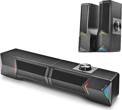 GSX-B1200 SOUNDBAR 12W 2.0 - ΜΑΥΡΟ NGS