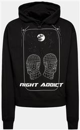 ΜΠΛΟΥΖΑ MSS-NA4124DHEAD ΜΑΥΡΟ REGULAR FIT NIGHT ADDICT από το MODIVO