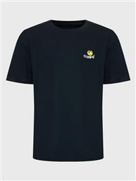 T-SHIRT MTS-NA149SMILEY ΜΑΥΡΟ RELAXED FIT NIGHT ADDICT