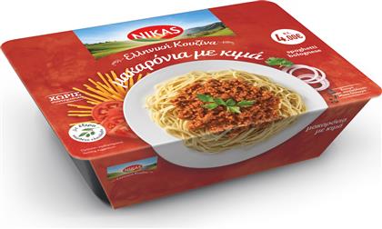 ΜΑΚΑΡΟΝΙΑ ΜΕ ΚΙΜΑ ΕΛΛΗΝΚΗ ΚΟΥΖΙΝΑ (400G) NIKAS