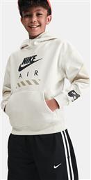 AIR FLEECE ΠΑΙΔΙΚΗ ΜΠΛΟΥΖΑ ΜΕ ΚΟΥΚΟΥΛΑ (9000233031-86438) NIKE