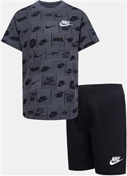 AOP TEE/SHT BLK/GRY (9000184422-1469) NIKE