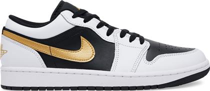 ΑΘΛΗΤΙΚΑ AIR JORDAN 1 LOW 553558 ΜΑΥΡΟ NIKE