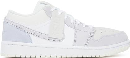 ΑΘΛΗΤΙΚΑ AIR JORDAN 1 LOW AIR CV3043 100 ΓΚΡΙ NIKE
