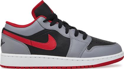 ΑΘΛΗΤΙΚΑ AIR JORDAN 1 LOW (GS) 553560 060 ΜΑΥΡΟ NIKE