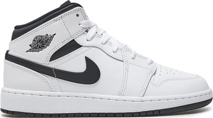 ΑΘΛΗΤΙΚΑ AIR JORDAN 1 MID (GS) DQ8423 132 ΛΕΥΚΟ NIKE