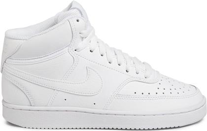 ΑΘΛΗΤΙΚΑ COURT VISION MID CD5436 100 ΛΕΥΚΟ NIKE