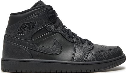 ΑΘΛΗΤΙΚΑ JORDAN AIR 1 MID 554724 091 ΜΑΥΡΟ NIKE