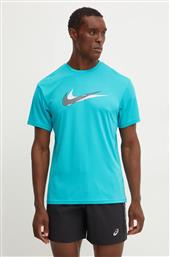 ΑΘΛΗΤΙΚΟ ΜΠΛΟΥΖΑΚΙ STACKED SWOOSH ΧΡΩΜΑ: ΤΙΡΚΟΥΑΖ, NESSE512 NIKE