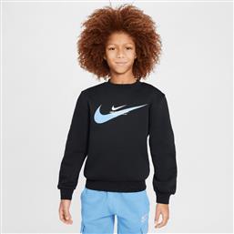 SPORTSWEAR FLEECE ΠΑΙΔΙΚΗ ΜΠΛΟΥΖΑ ΜΕ ΜΑΚΡΥ ΜΑΝΙΚΙ (9000206747-1469) NIKE