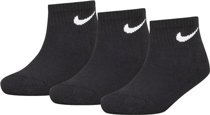 BASIC PACK ANKLE 3PK UN0026-023 ΜΑΥΡΟ NIKE