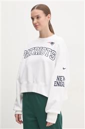 ΜΠΛΟΥΖΑ NEW ENGLAND PATRIOTS ΧΡΩΜΑ: ΜΠΕΖ, 01D7-11QR-8K-AZ1 NIKE